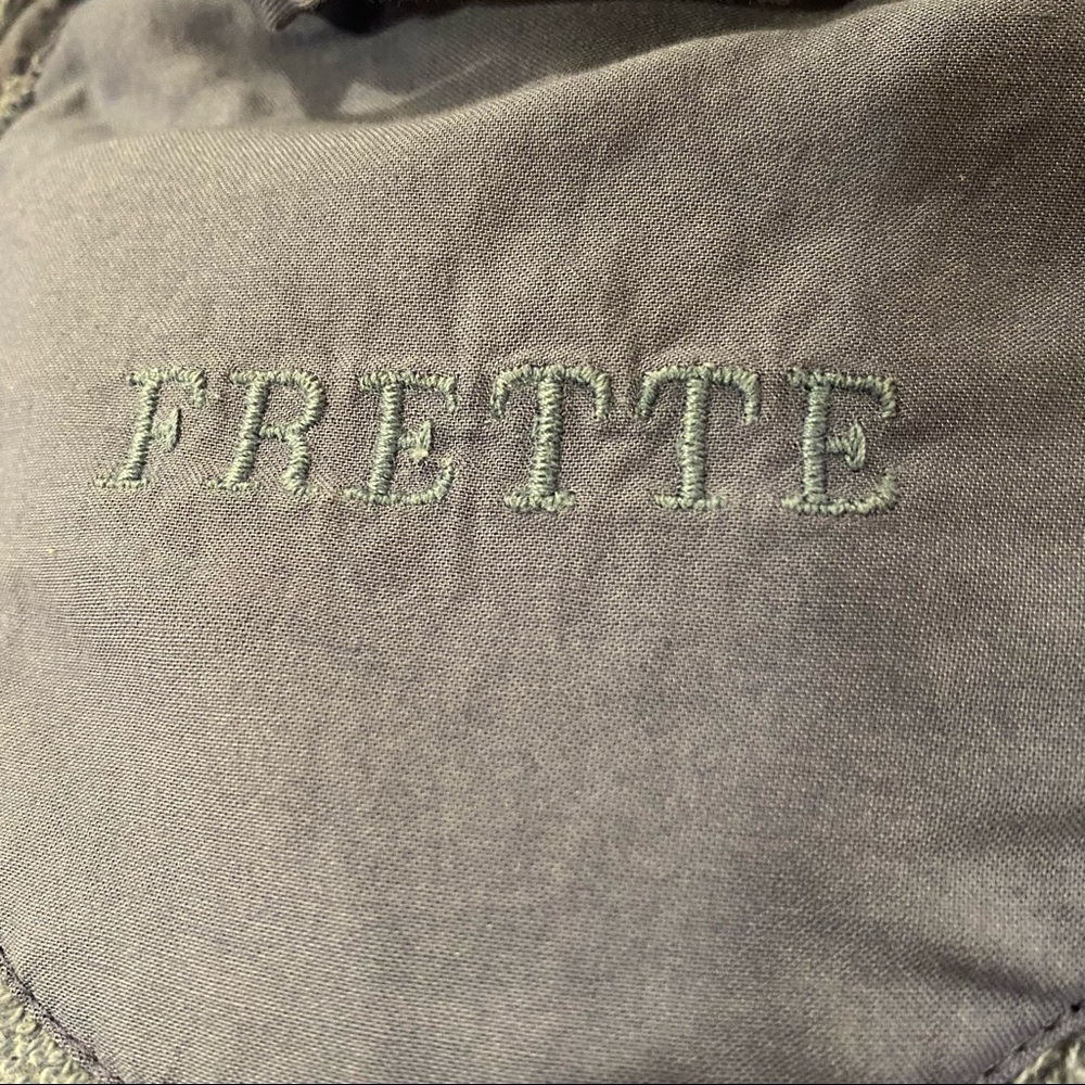 Frette Blue Terry Cloth Robe - Picture 3 of 7